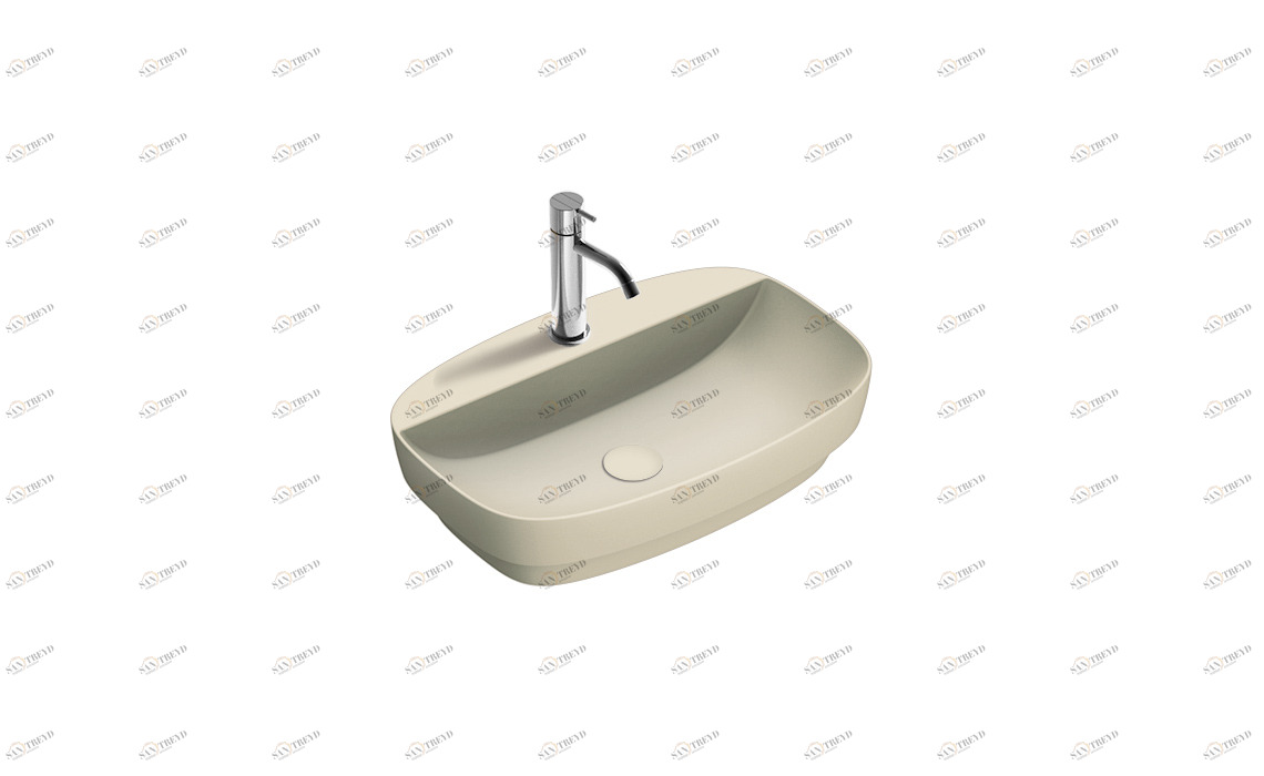 160GRLXNGS Накладная раковина под столешницу  овальная CERAMICA CATALANO Colori