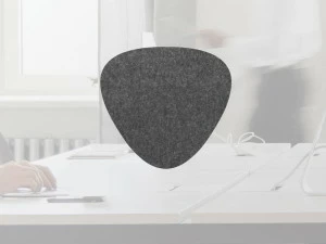 Tante Lotte Звукопоглощающая перегородка стола из шерсти Whisperwool moss Tsf002g19