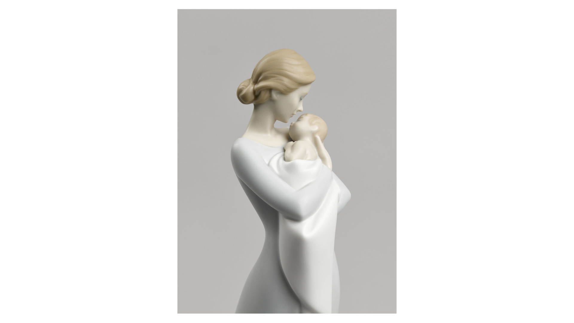 10669089 LLADRO Фигурка Lladro "Объятия матери" 31см Фарфор Lladró  - Вид №3