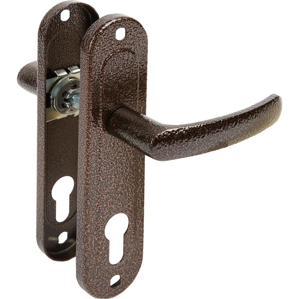 Santreyd Дверная ручка входная на планке медь РФ1-70.02 85381361 STLM-1458621 - Вид №1