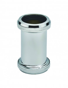 020600 008 00  Втулка для раковины, входа и выхода Д. 32 мм, матовый никель Valentin Матовый Никель