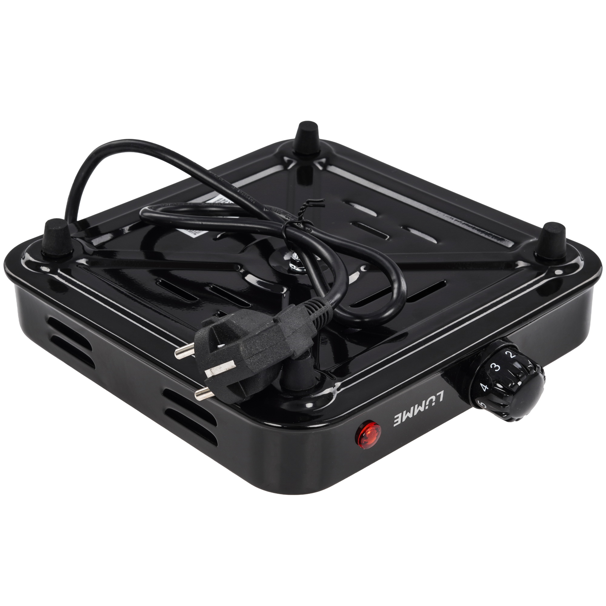 9177360 Плита компактная электрическая LUMME LU-HP3715A черный STDN-0072210 - Вид №4