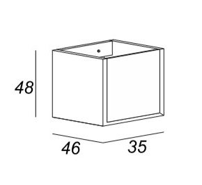 Мебель для ванной CEZARES BELLAGIO 175 Light Onice - Вид №7