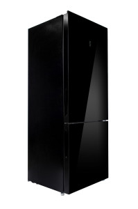9141913 Холодильник с морозильником   HOLBERG HRB 4321NDGBi черный