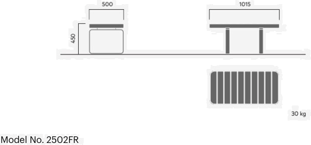 VESTRE Скамья из стали и дерева в современном стиле с подлокотниками и спинкой Forum sun-id-1388394 - Вид №6