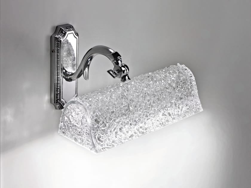 Регулируемый светодиодный настенный светильник из металла и стекла Cremasco Illuminazione световые работы ARCH-00108518