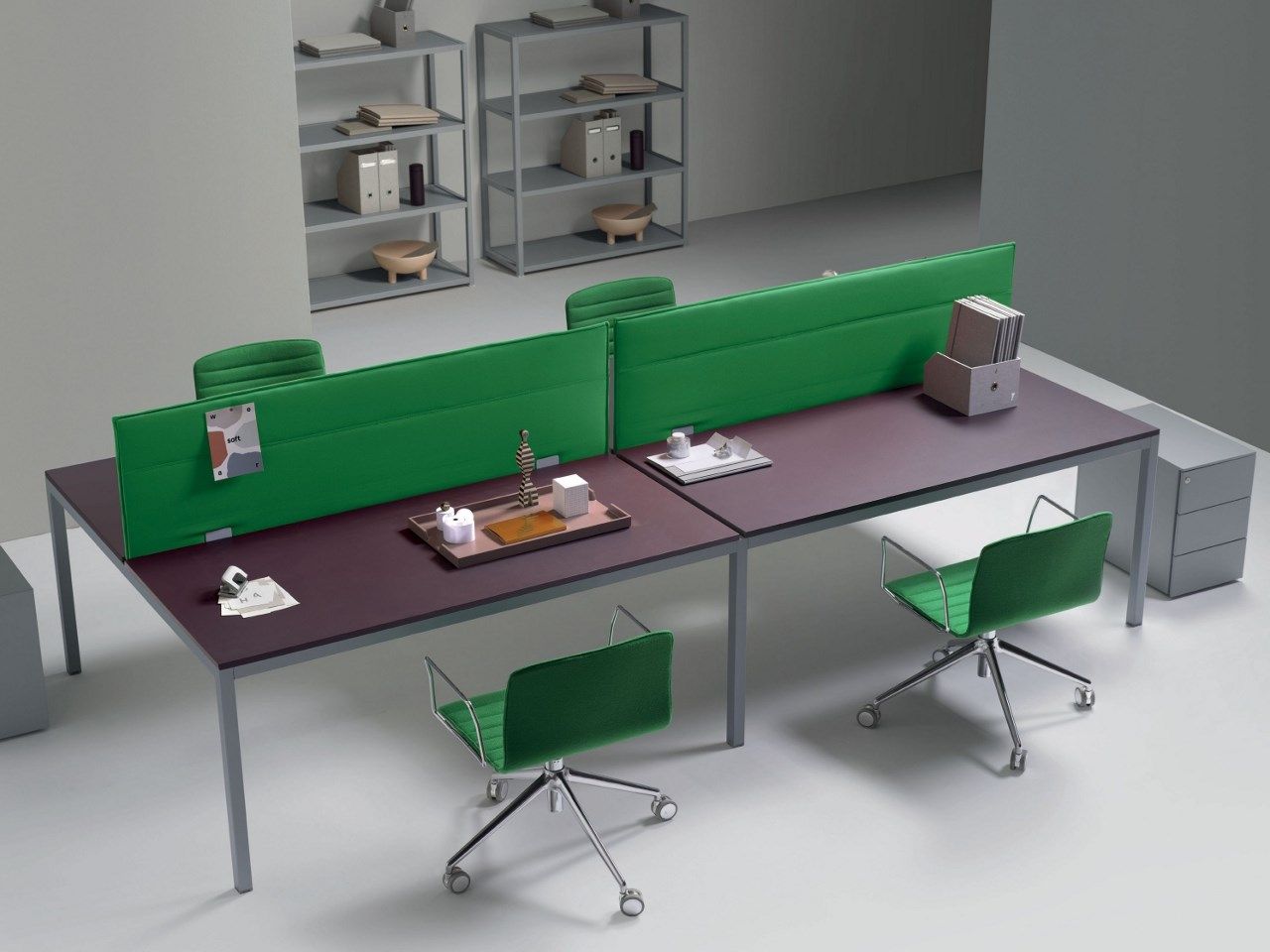 Прямоугольный рабочий стол Quinti Sedute BARTOLO ARCH-00004990 - Вид №1