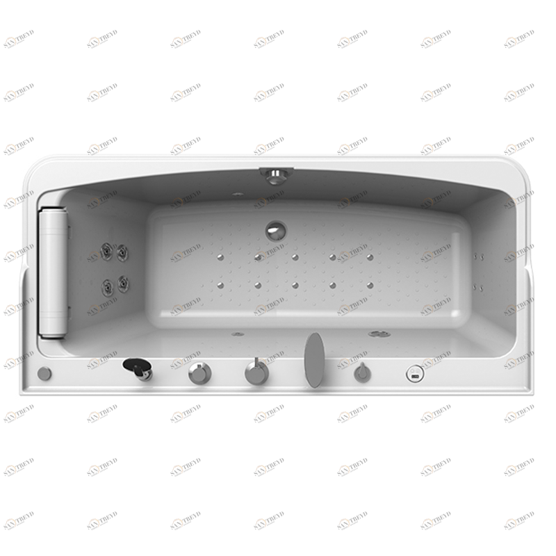 Гидромассаж "Лечебный Chrome" на ванну Винченцо (двигатель 900 Вт, джет Глори - 4 шт., джет Джереми - 6 шт.) Radomir 1-65-2-0-2-134