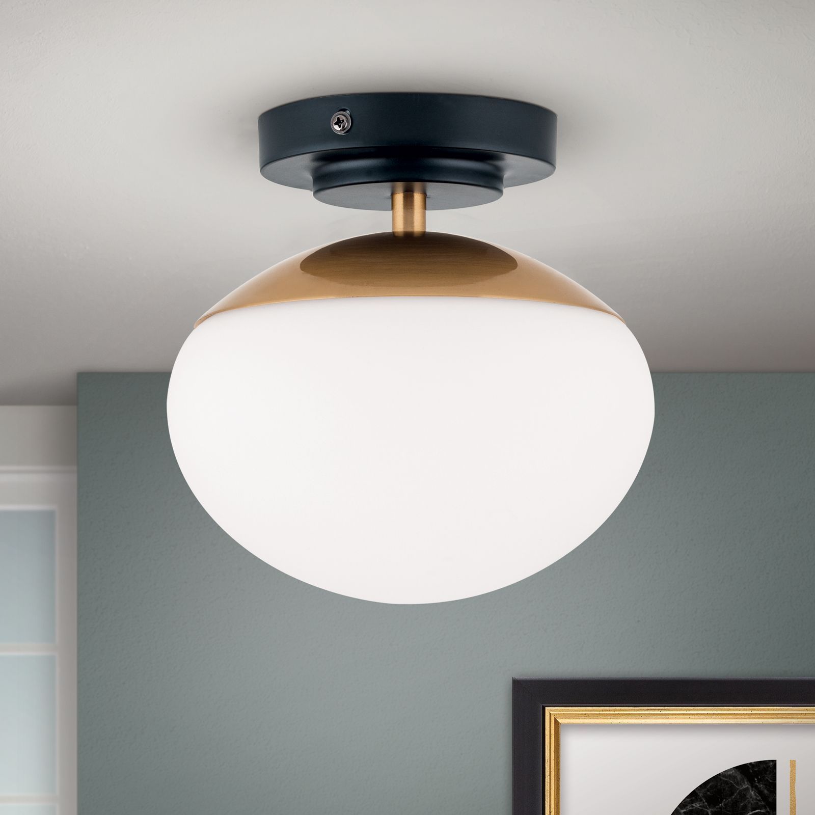 Потолочный светильник из опалового стекла Orion Josephine ARCH-00043924 - Вид №1