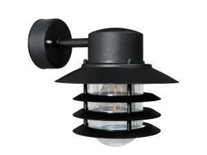 Металлическая наружная настенная лампа