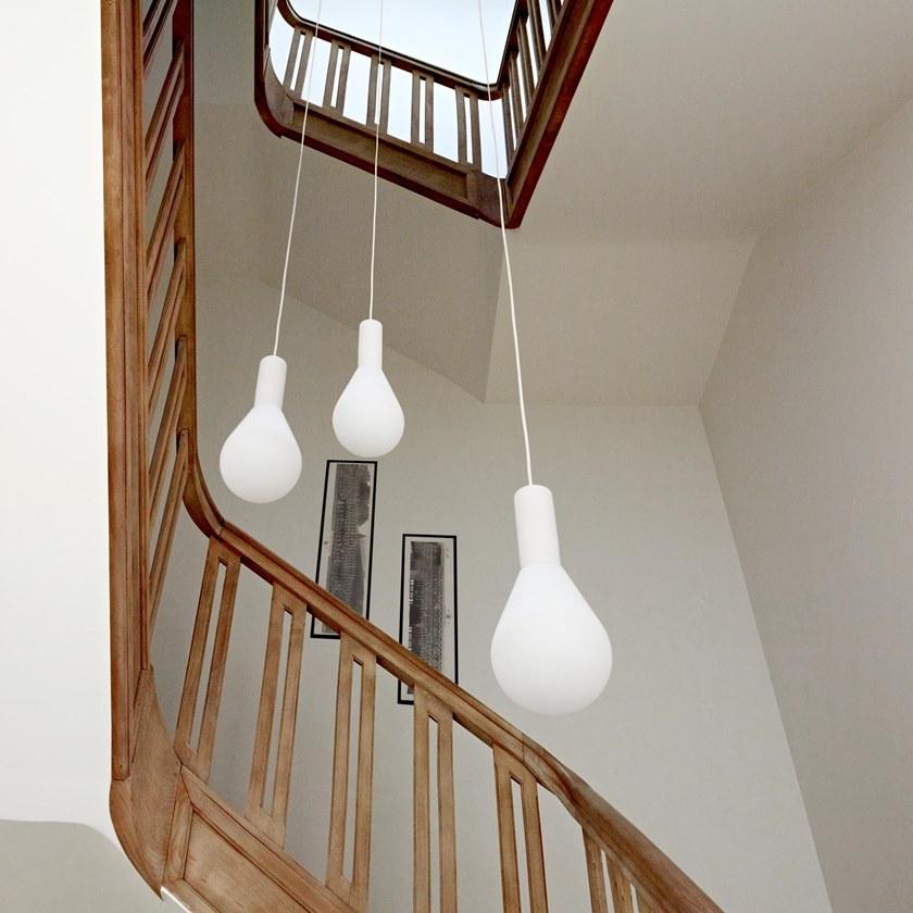 Ligne Roset Подвесной светильник из стали и стекла  10072745  - Вид №1