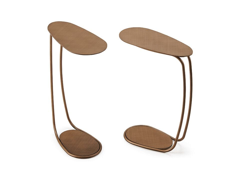 Стальной овальный журнальный столик Cattelan italia YAGO ARCH-00097881