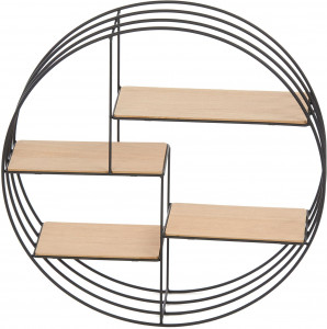 2000983205445 Полка настенная neth round Actona