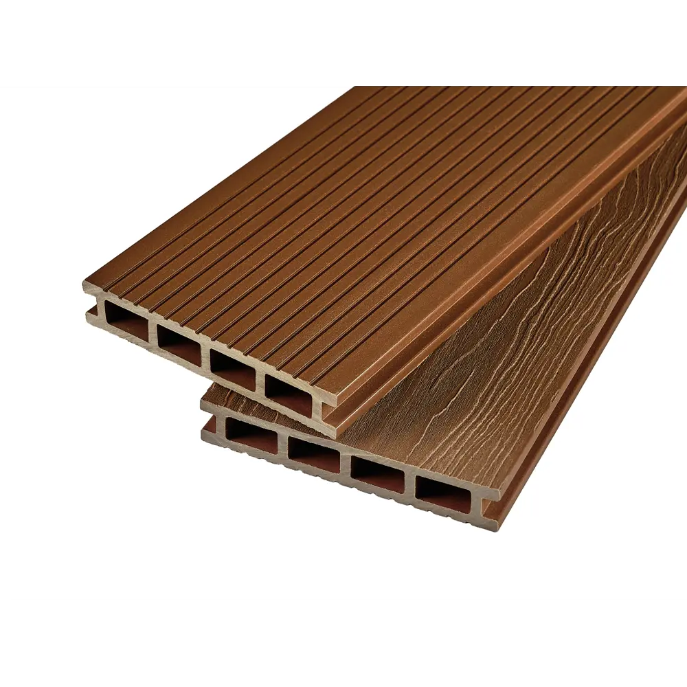 Террасная доска ДПК Groentec цвет Дуб 145x25x3000 мм 0.435 м² STLM-2033500 - Вид №1