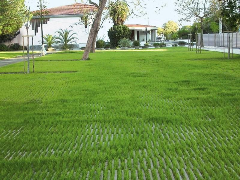 CEDA Бетонная решетка, покрытая травой sun-id-1355971 - Вид №4