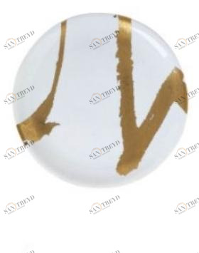 Driade Набор фарфоровых тарелок The white snow Dw012l5012d93