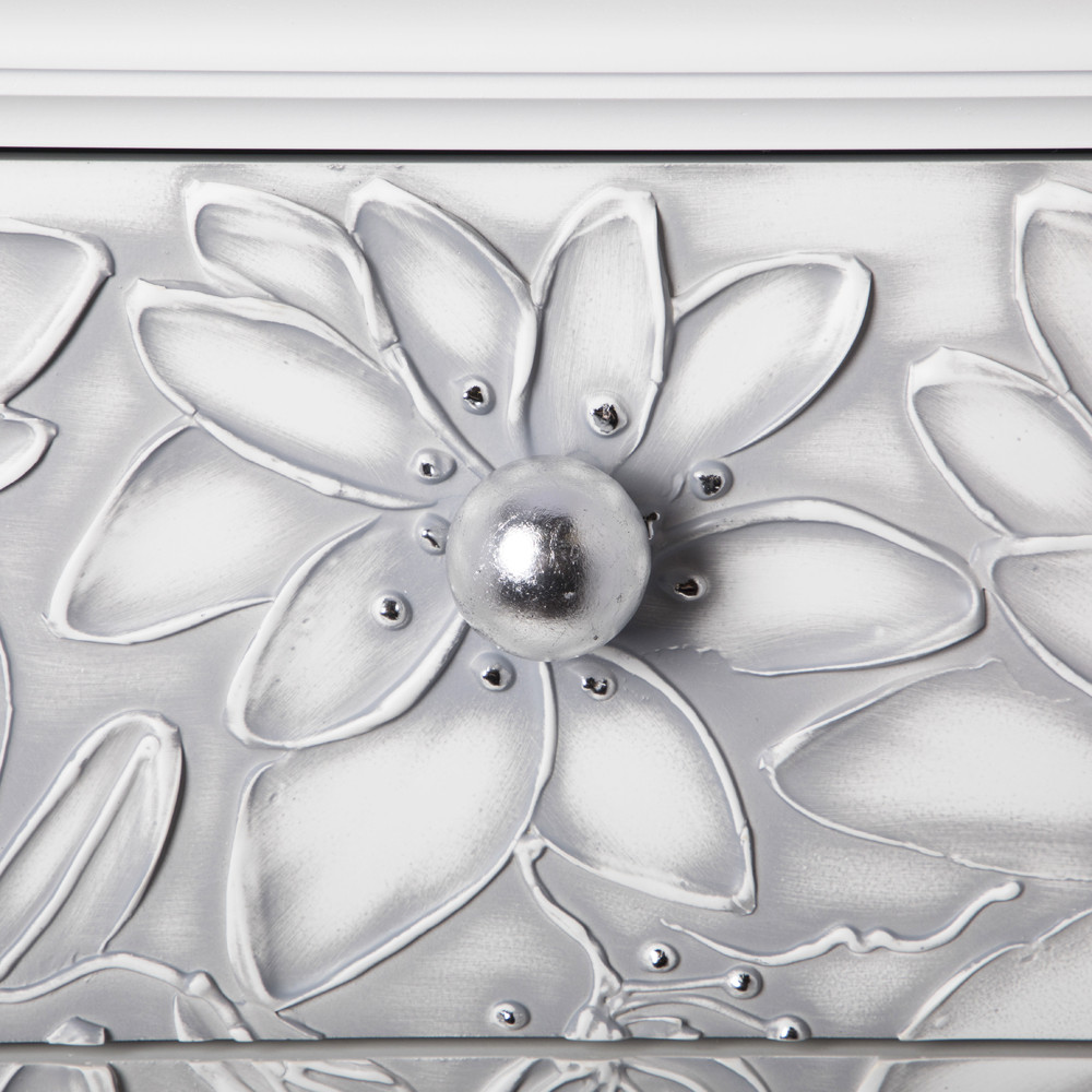 11619 Комод Терра-4 (с 4-мя ящиками) Айс Античное серебро BOGACHO 4627196590434 - Вид №5