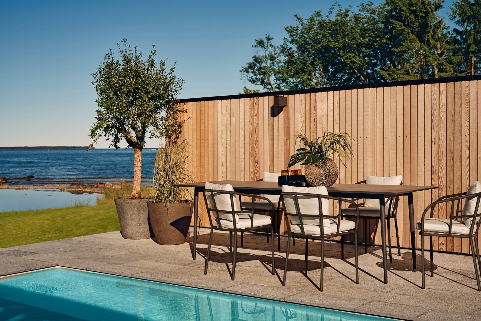 Мягкое кресло Sunbrella® с подлокотниками Skargaarden Saltö ARCH-00037580 - Вид №6