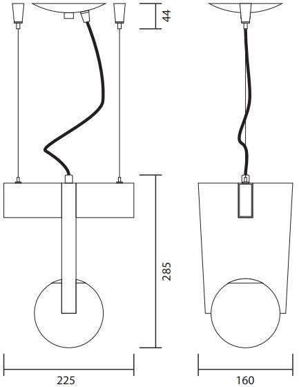 Pascal & Philippe Подвесной светильник со структурой из дерева и алюминия Juliette sun-id-1418995 - Вид №5
