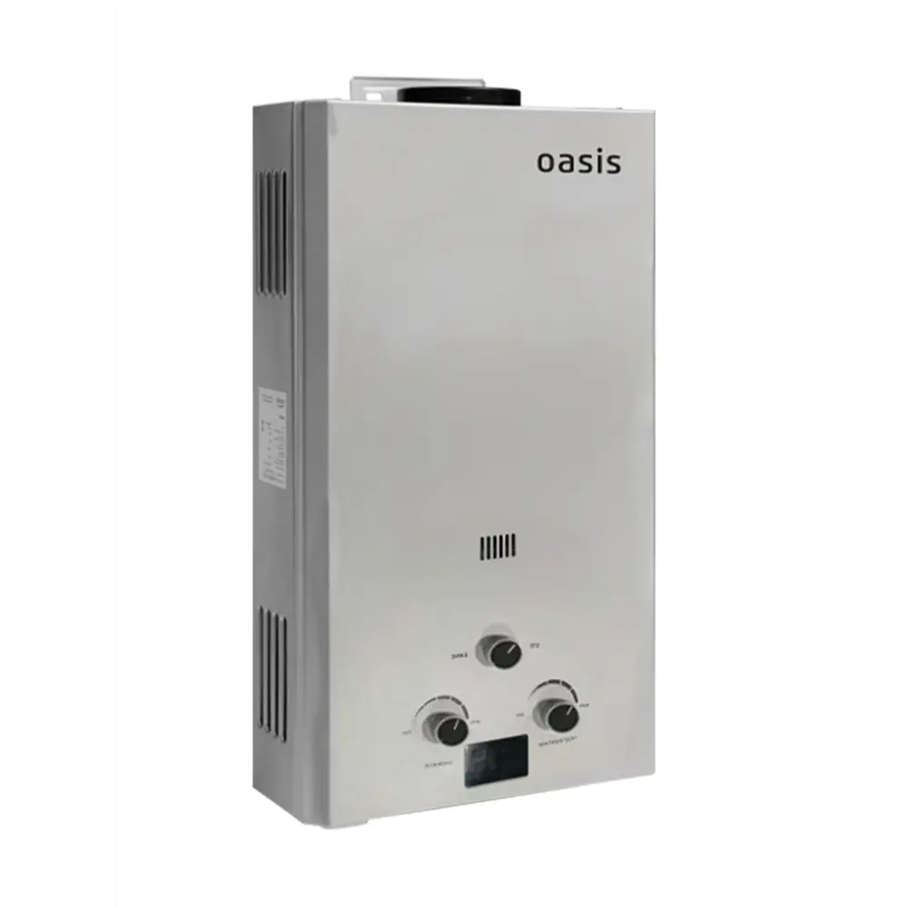 Колонка газовая Oasis 12 л/мин цвет стали 12797221 STLM-2151798 
