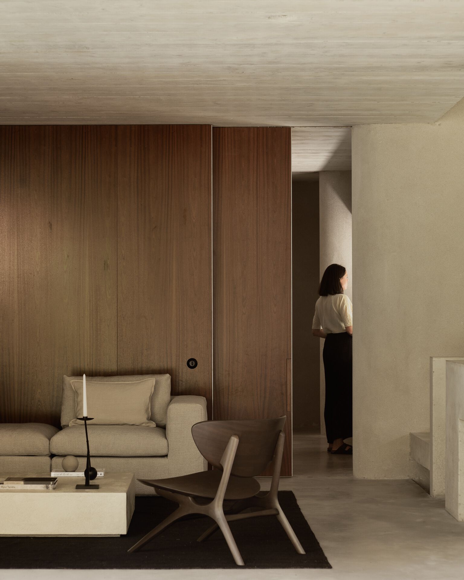 Кресло из красного дерева Ethnicraft Eye ARCH-00152098 - Вид №5