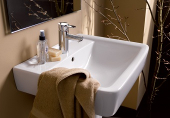 222260000 Подвесная раковина настенная прямоугольная Keramag  - Вид №10