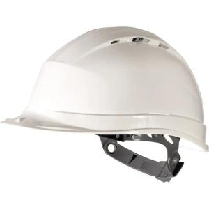 Каска защитная Delta Plus Quartz I белая с вентиляцией