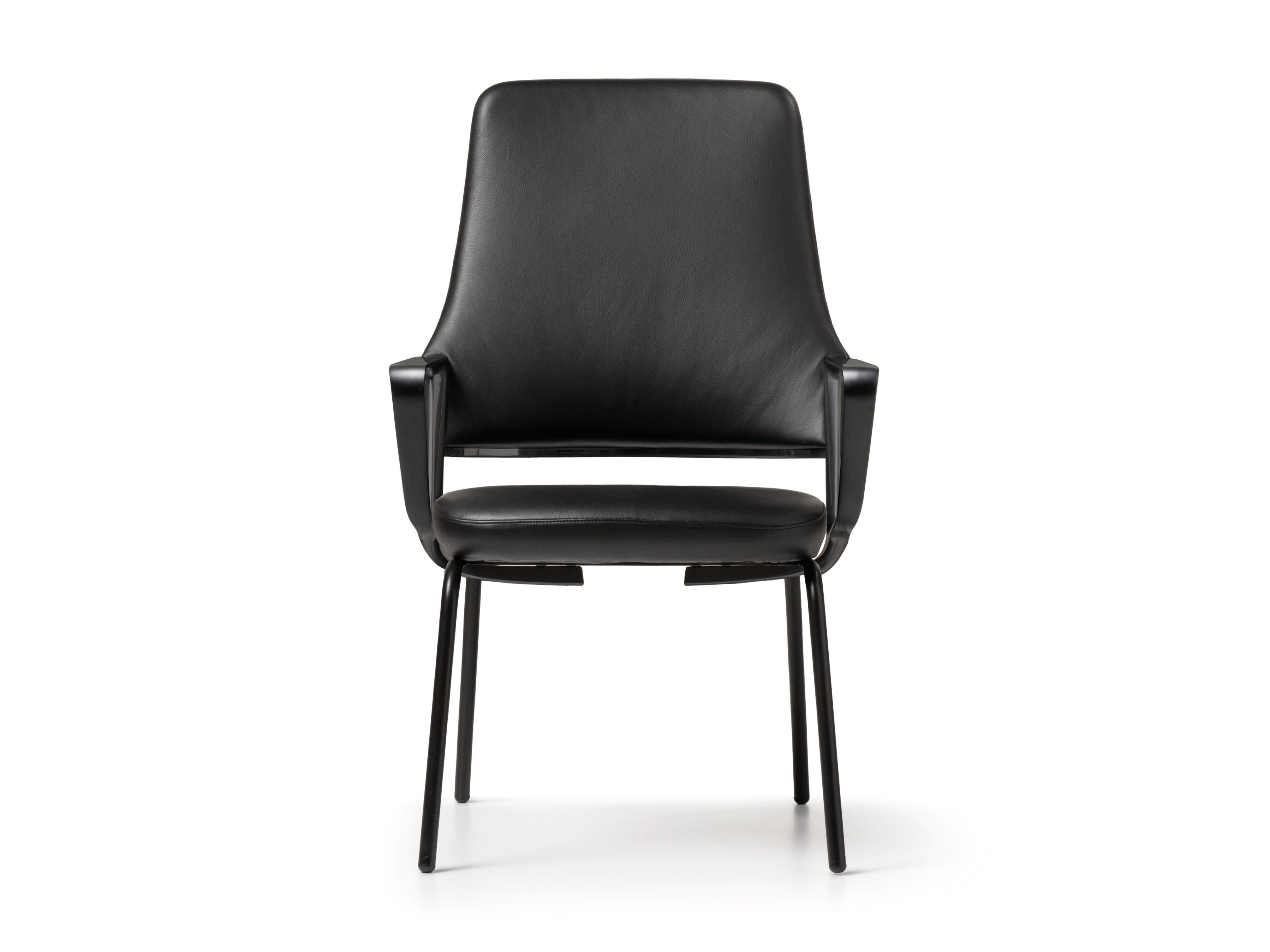 Кожаный операционный офисный стул с подлокотниками Quinti Sedute Aventador ARCH-00014184