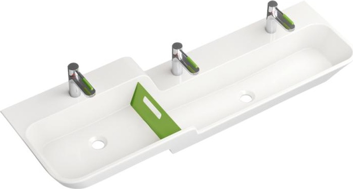 950.12.302 Несколько умывальников с градуированной высотой HEWI Waschtische  - Вид №2