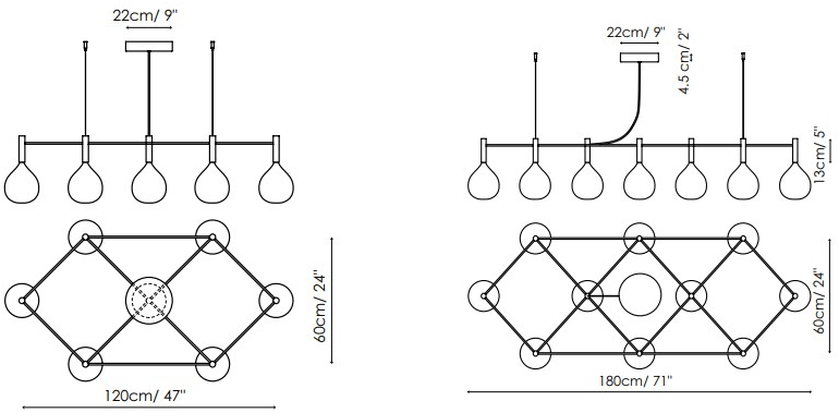 Bonaldo Люстра из боросиликатного стекла Sofì sun-id-1475227 - Вид №6