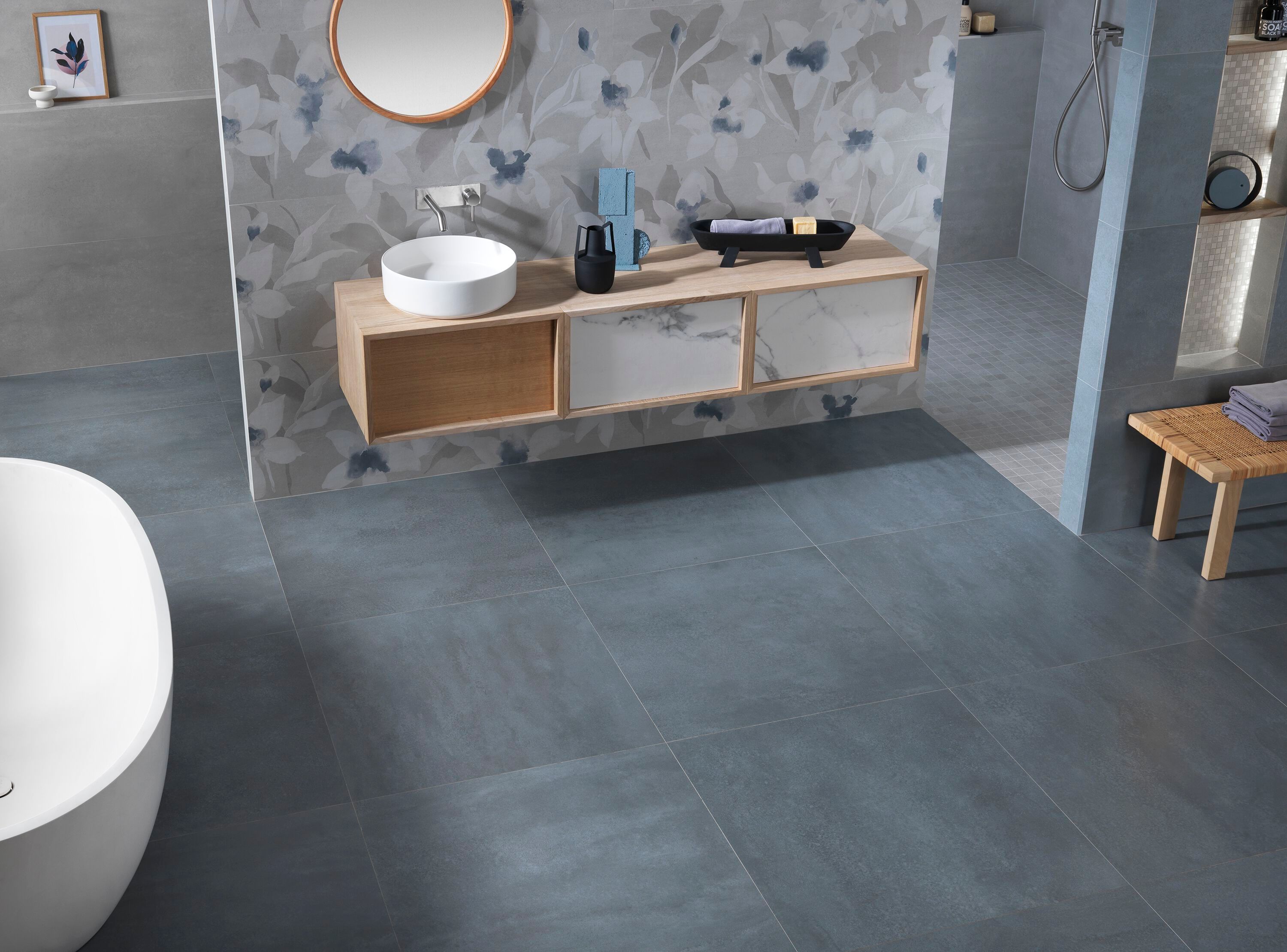 Белая паста с эффектом цемента и декоративная коробка FAP ceramiche Ylico ARCH-00073672 - Вид №21