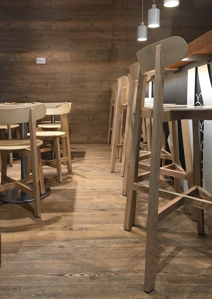 Branca Lisboa Барный стул высокий деревянный Roda sun-id-1403521 - Вид №6