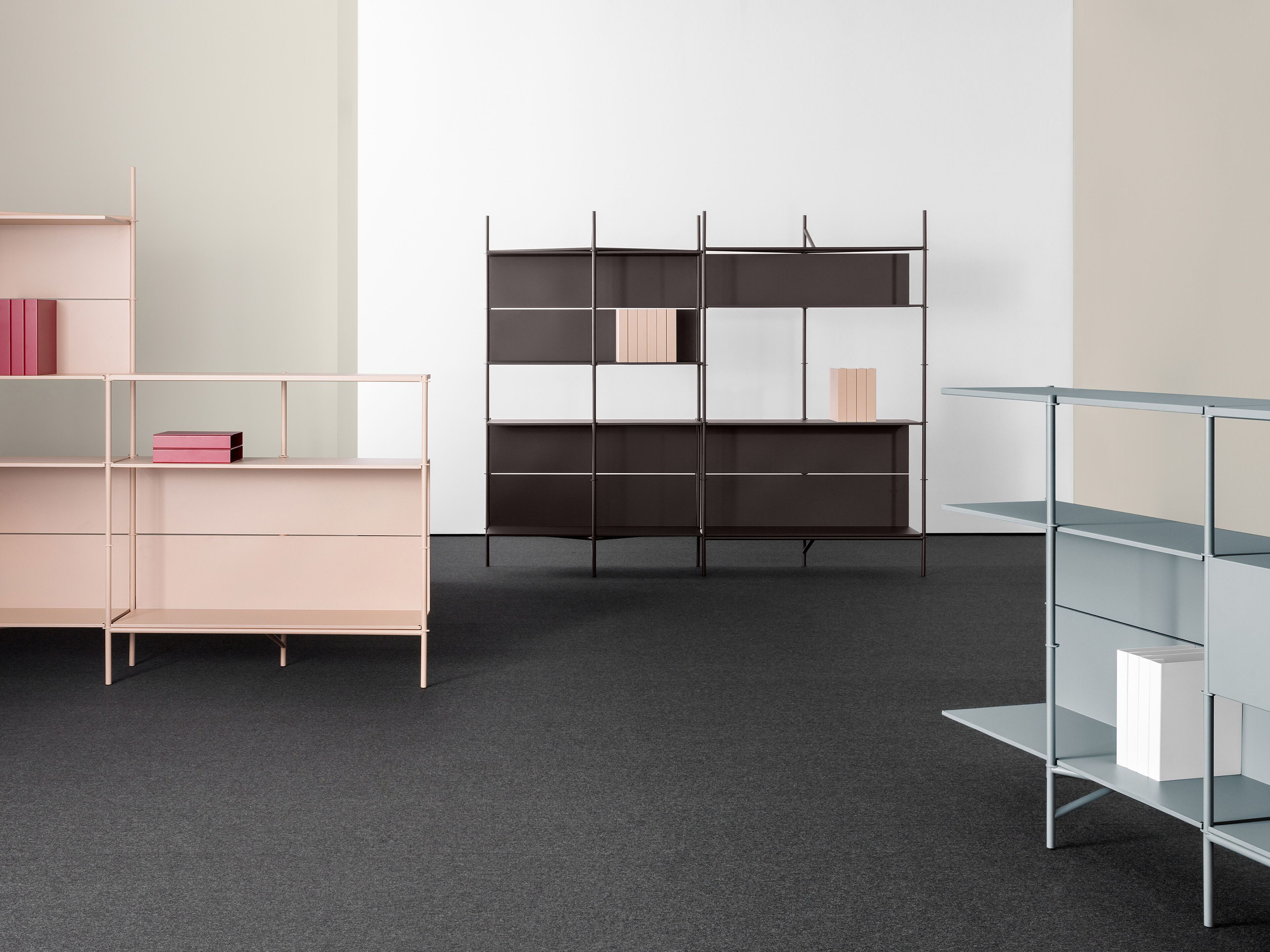 Модульный металлический книжный шкаф Mara ELLE ARCH-00011211