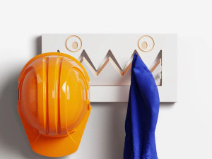 Вешалка для одежды из фанеры