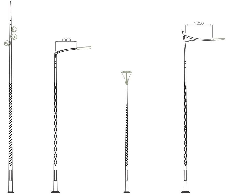 GHM-ECLATEC уличный фонарь Strium sun-id-1514826 - Вид №4