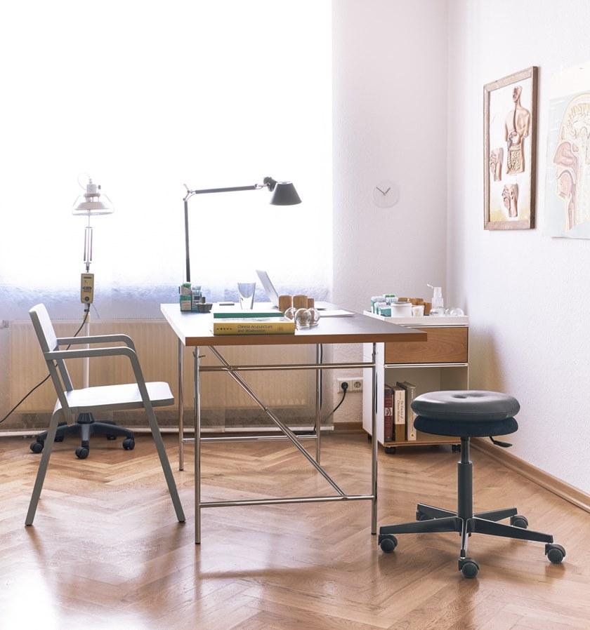 Richard Lampert Табурет с 5 спицами, регулируемый по высоте sun-id-1463007 - Вид №2