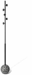 Bentu Design Вешалка из алюминия с основанием из венецианского терраццо 8 C245550