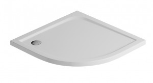 W7AT-GSR0-090W Поддон Slim Round с бортиком акрил 900*900*40 мм белый без сифона R550 шт AM.PM Spirit