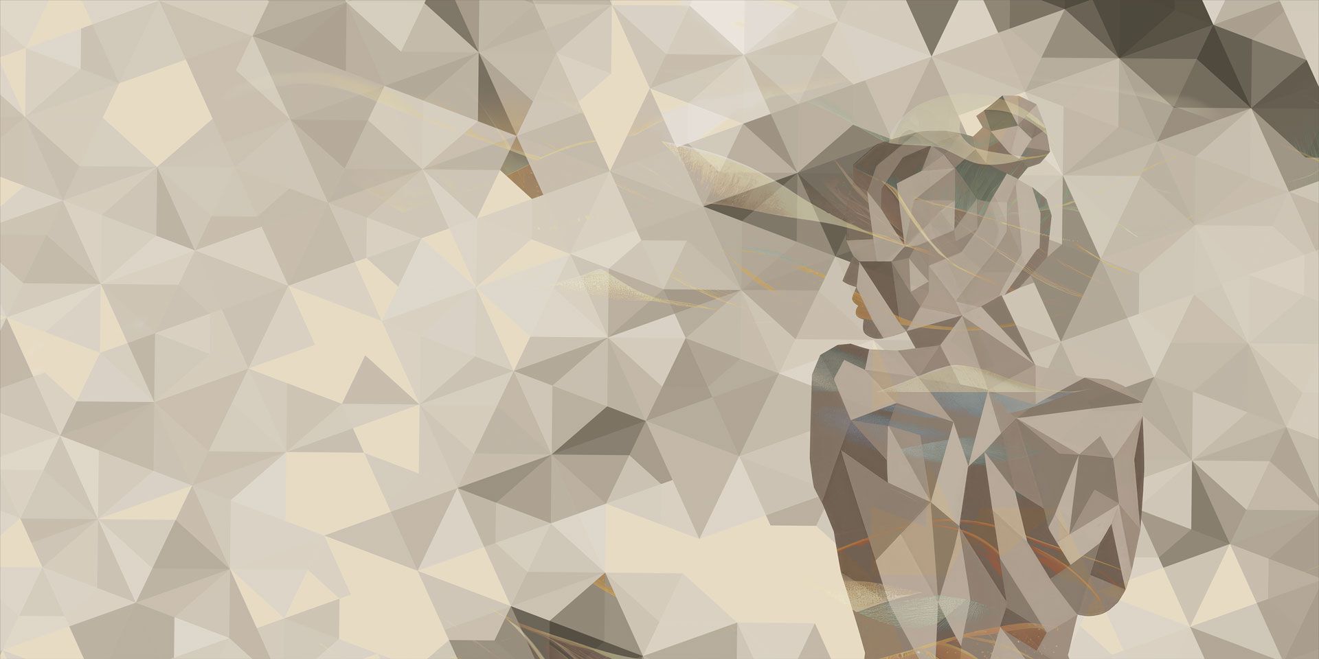 Геометрические обои Rimura 2025 ARCH-00152773 - Вид №1