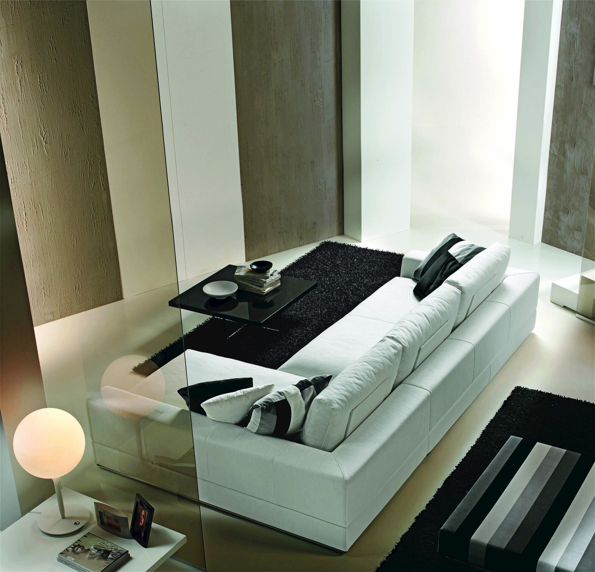 Тканевый диван с полуостровом Former In Italia My Way ARCH-00002570