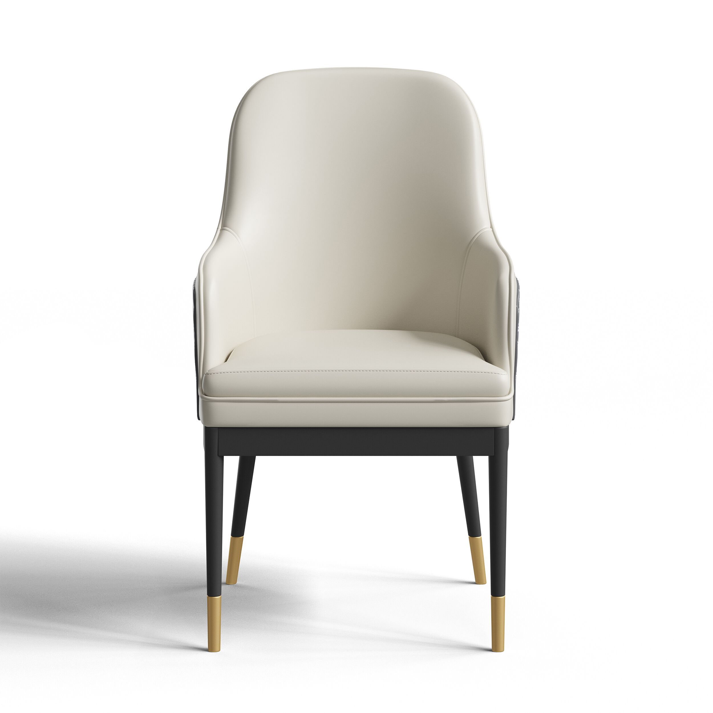 Стул из искусственной кожи с подлокотниками GIULIA GRILLO ARCH-00000833 - Вид №6