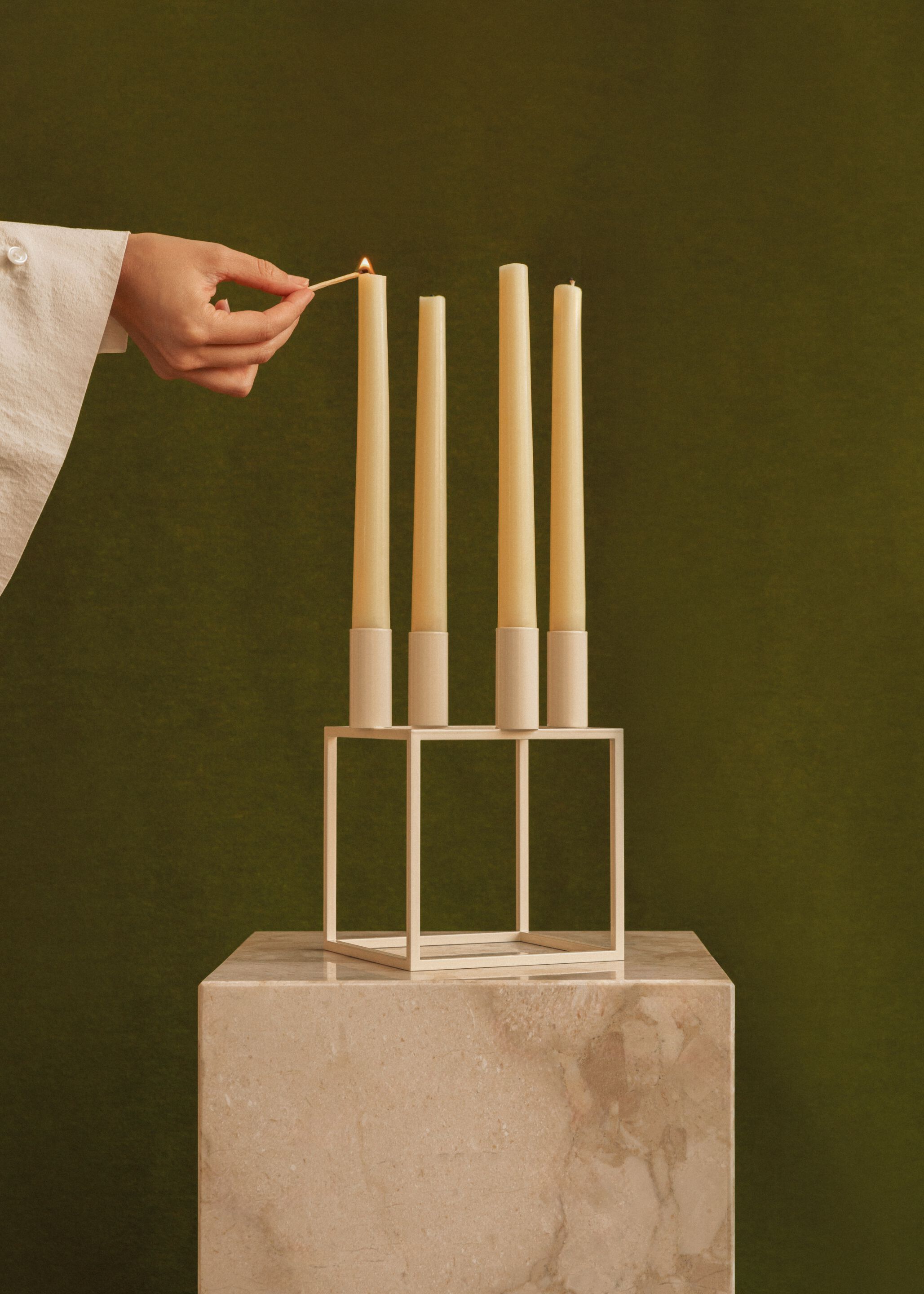 Подсвечник из цинкового сплава Audo Copenhagen Kubus ARCH-00101732 - Вид №13