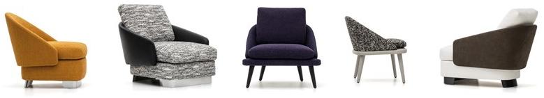 Minotti Мягкое кресло с подлокотниками Lawson sun-id-1382978 - Вид №5