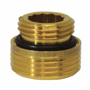 Ниппель с плоскими торцами для узлов к радиаторам с нижним подключением ITAP 1/2"х3/4"