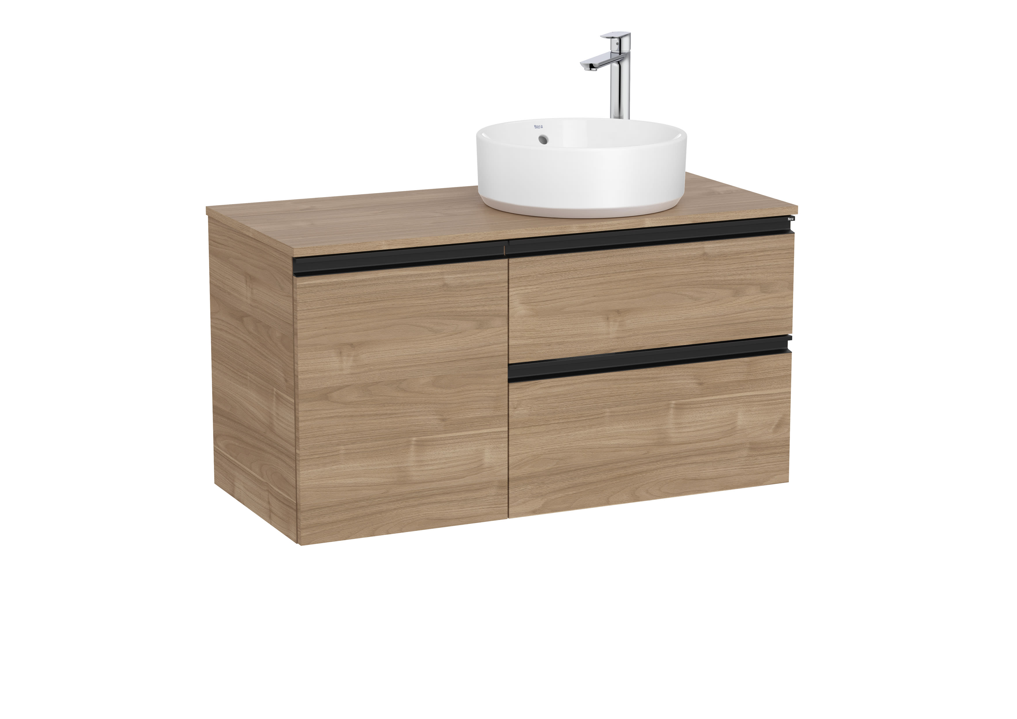Деревянный умывальник с ящиками и дверцами Roca The Gap ARCH-00092385 - Вид №8
