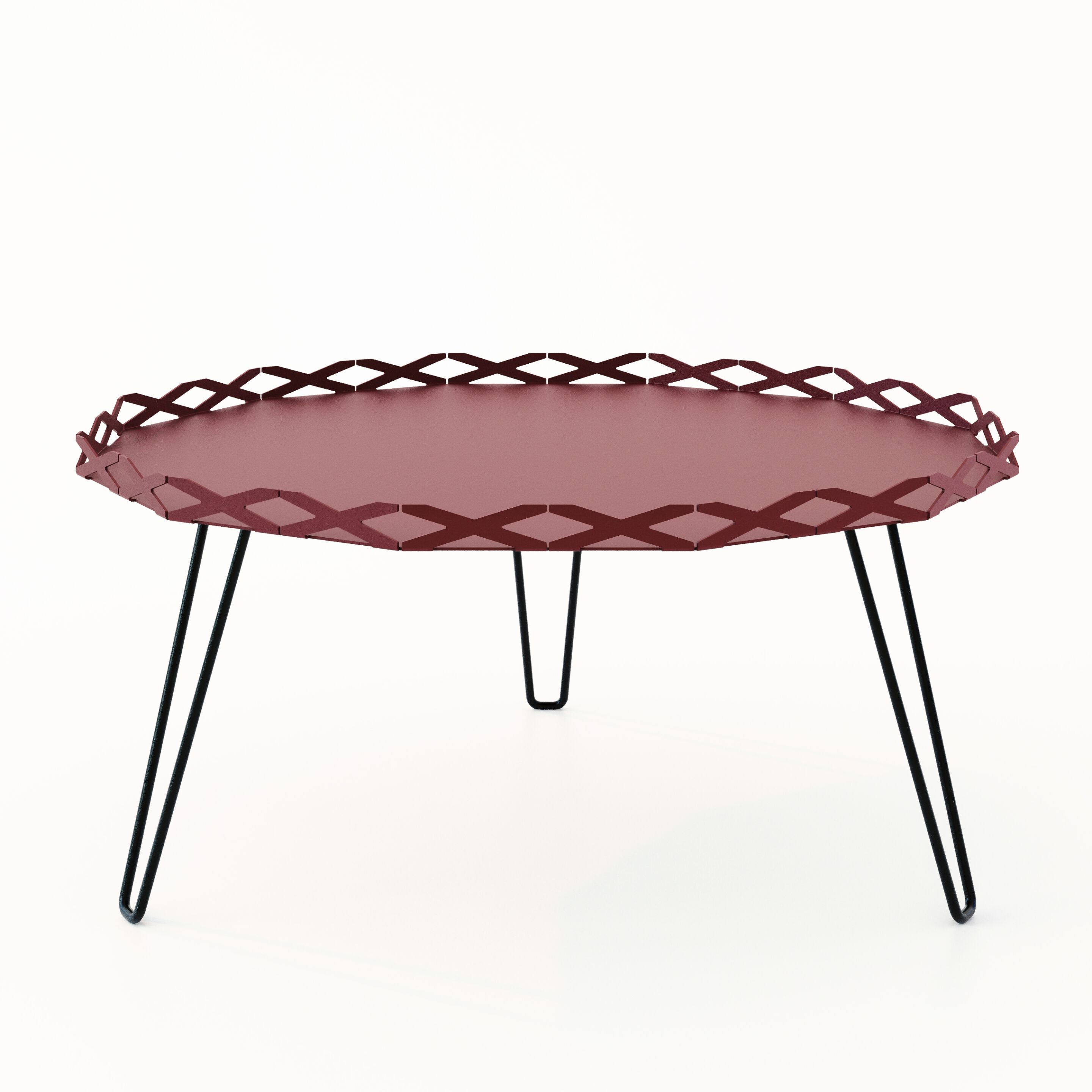 Круглый стальной журнальный столик Déco-Gem AURA ARCH-00091312 - Вид №8