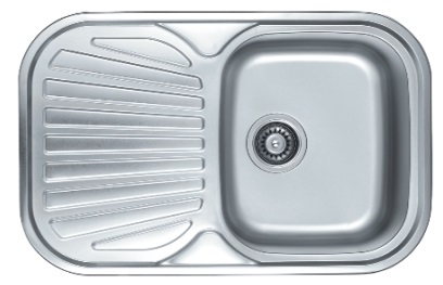 HBS4874 Кухонная мойка , матовая сталь Haiba 