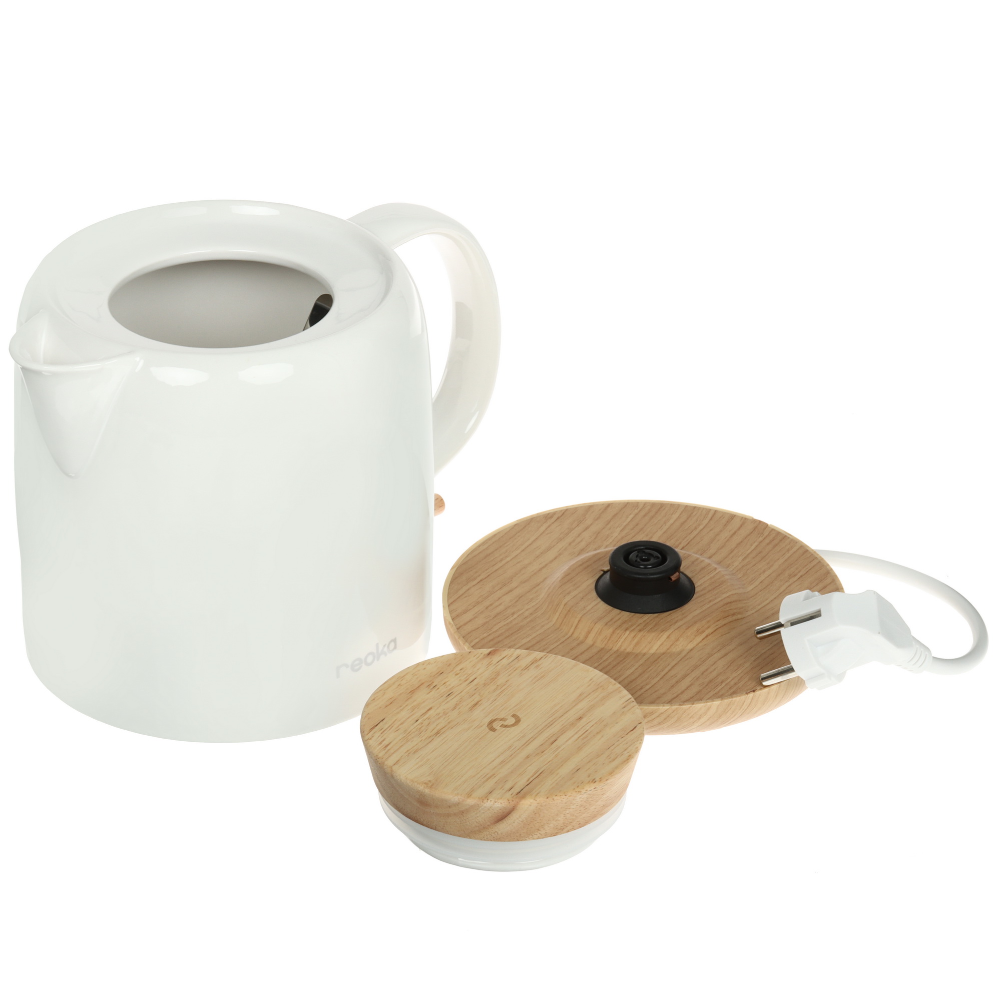 9118259 Электрочайник Reoka RKEK-07K белый STDN-0127168 - Вид №4