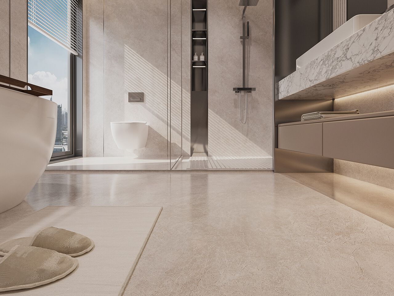 Мраморный пол / покрытие GANI MARBLE TILES NUVOLA MARRONE ARCH-00064885