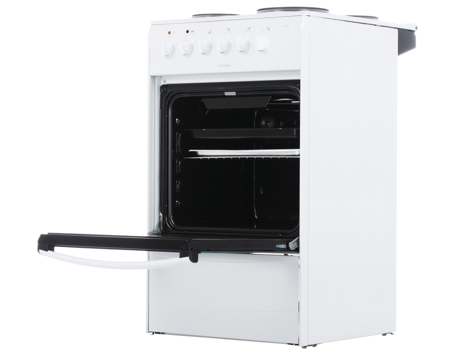 1227562 Электрическая плита DARINA Е 3406 W белый STDN-0066123 - Вид №3